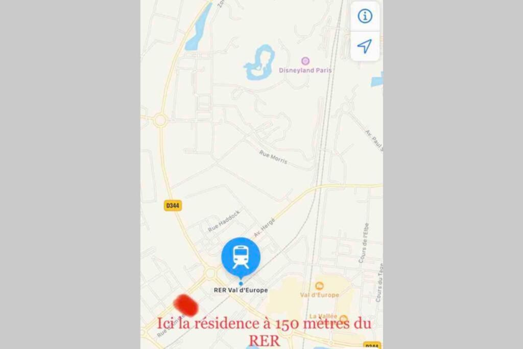 Apartmán Escale A Disneyland Paris Montévrain Exteriér fotografie